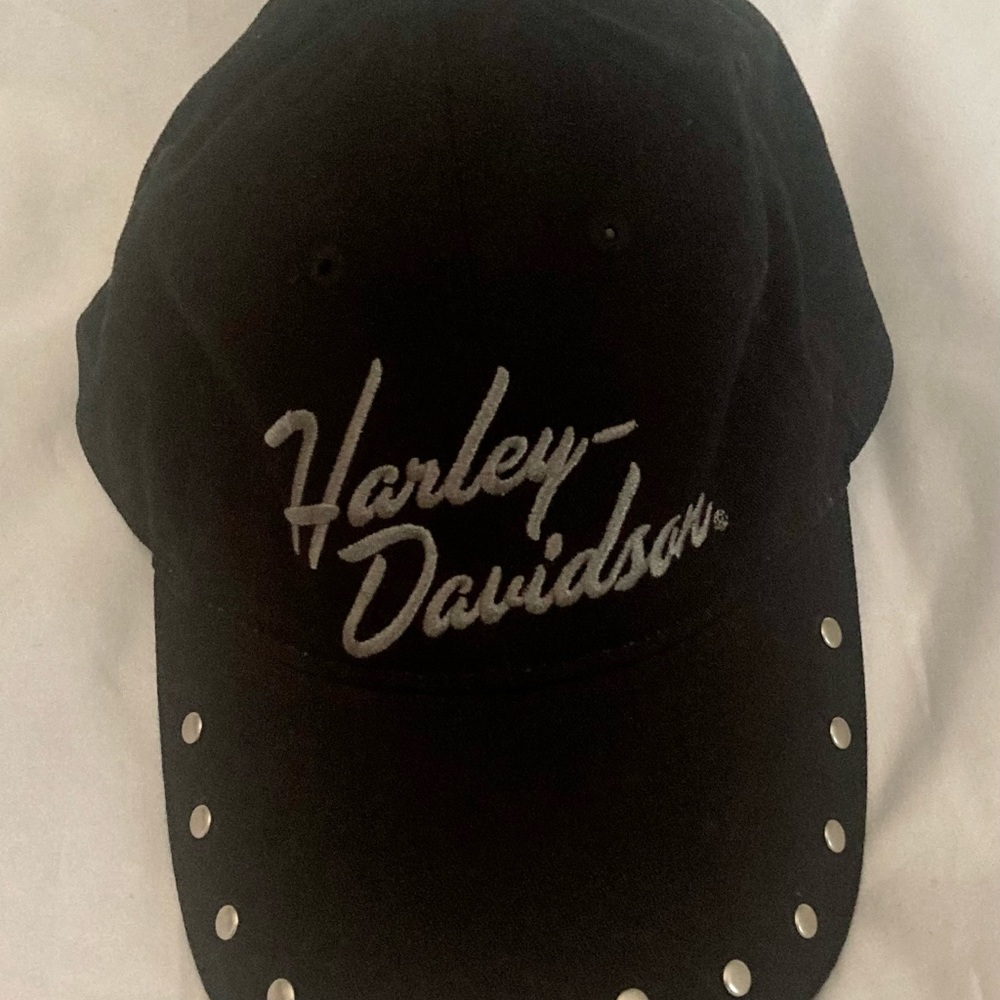 Harley Davidson Studded Woman’s Hat/Cap Adjustable